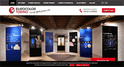 Desktop Screenshot of eurocolortorino.it